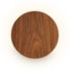 Ramen Mini 6 inch Oiled Walnut ADA Wall Sconce Wall Light